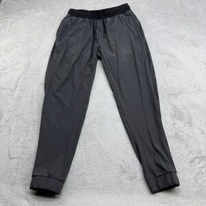 Barbell Apparel Ultralight Joggers Mens L Gray Training Zipper Pocket Athleisure